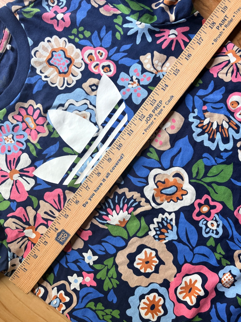adidas Originals x Liberty London Unisex Tee in All Over Floral Print 11-12Y - Picture 7 of 8